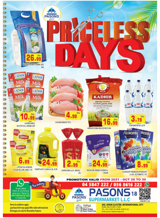 Priceless Days - Pasons 18 Supermarket