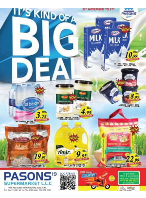 Big Deals - Pasons 19 Supermarket