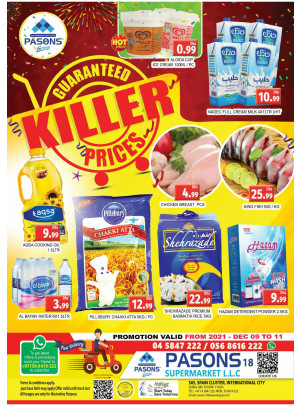 Killer Prices - Pasons 18 Supermarket
