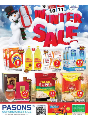 Winter Sale - Pasons 19 Supermarket