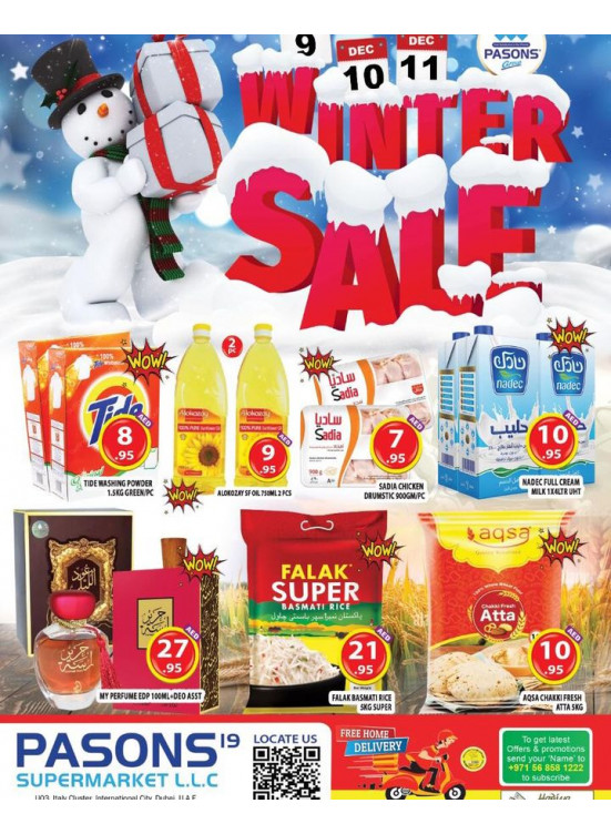 Winter Sale - Pasons 19 Supermarket