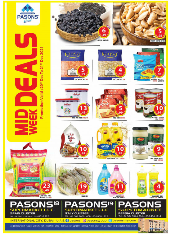 Midweek Deals
