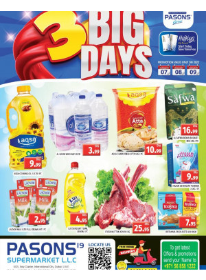 Big Deals - Pasons 19 Supermarket