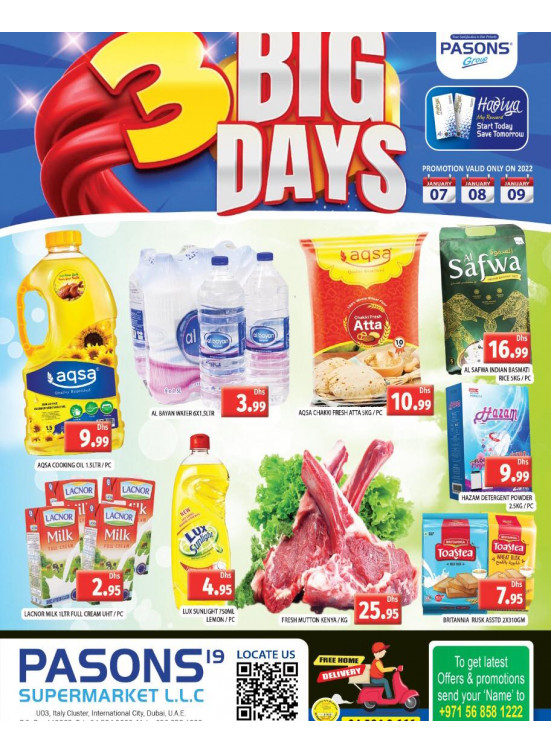 Big Deals - Pasons 19 Supermarket