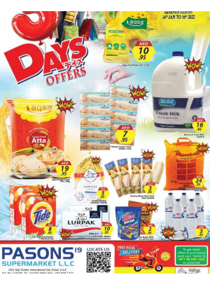 Weekend Deals - Pasons 19 Supermarket