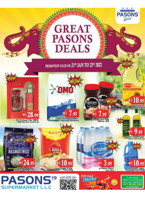 Great Deals - Pasons 19 Supermarket