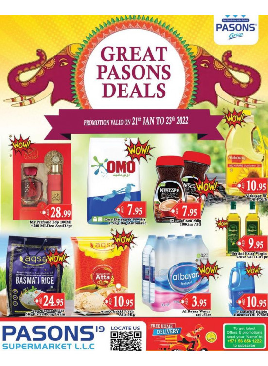 Great Deals - Pasons 19 Supermarket