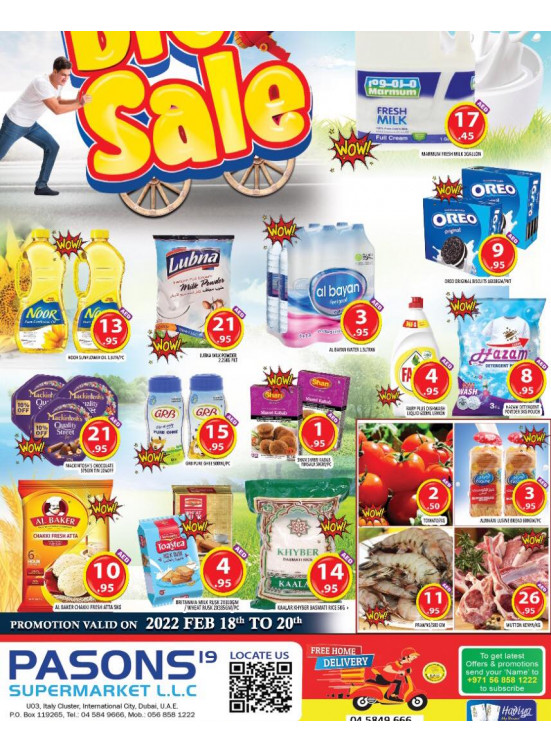 Weekend Deals - Pasons 19 Supermarket