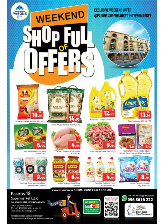Weekend Deals - Pasons 18 Supermarket