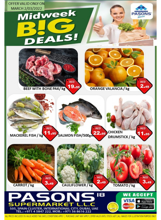 Big Deals - Pasons 18 Supermarket