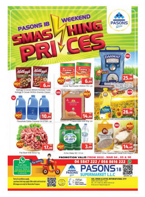 Smashing Prices - Pasons 18 Supermarket