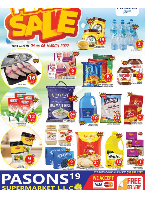 Big Sale - Pasons 19 Supermarket