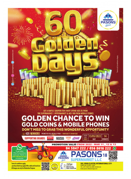 Weekend Deals - Pasons 18 Supermarket