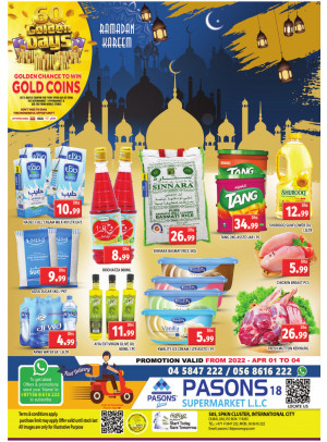 Weekend Deals - Pasons 18 Supermarket