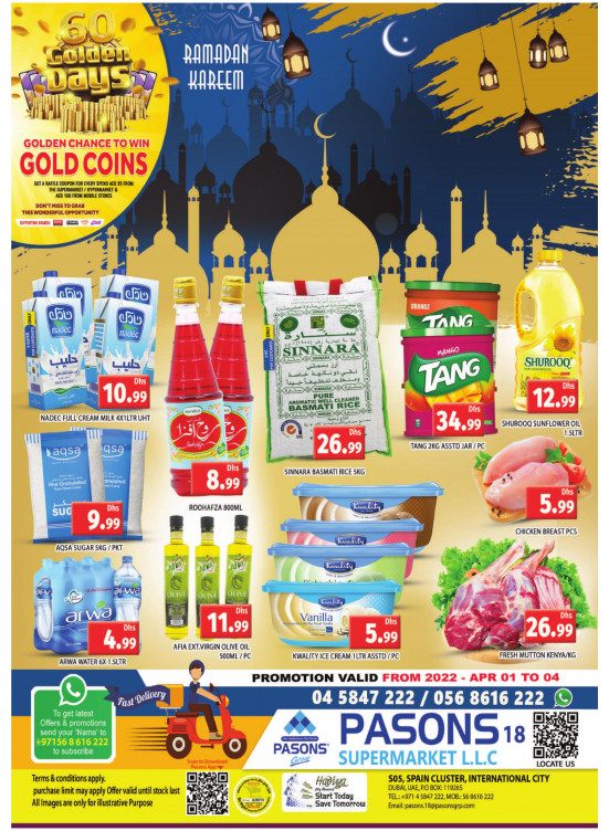 Weekend Deals - Pasons 18 Supermarket