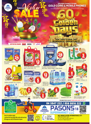 Special Sale - Pasons 18 Supermarket