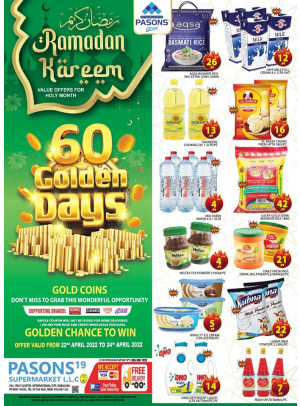 Big Ramadan Sale - Pasons 19 Supermarket