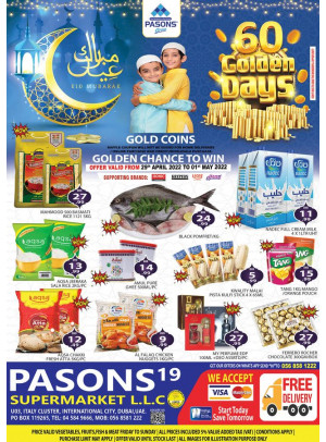 Eid Sale - Pasons 19 Supermarket