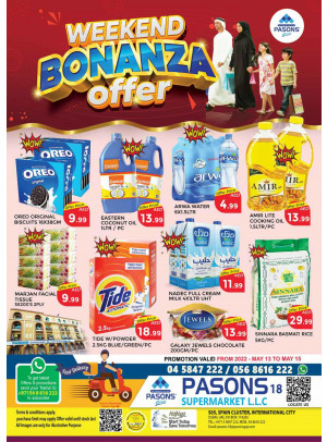 Weekend Offers - Pasons 18 Supermarket