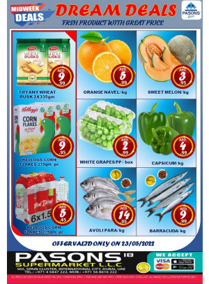 Midweek Deals - Pasons 18 Supermarket