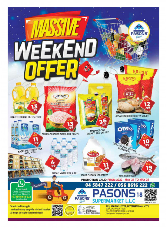 Weekend Offers - Pasons 18 Supermarket