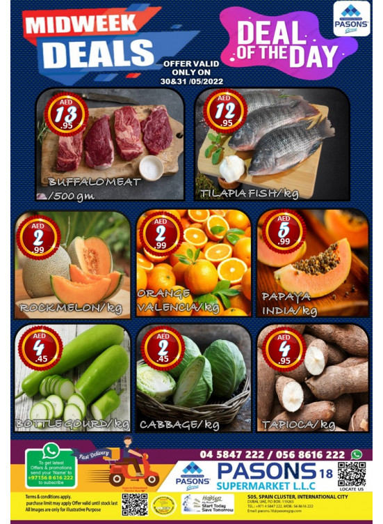Midweek Deals - Pasons 18 Supermarket