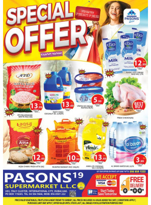 Weekend Deals - Pasons 19 Supermarket
