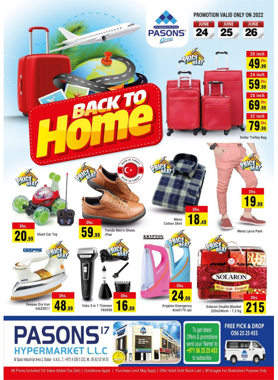 Weekend Deals - Al Quoz