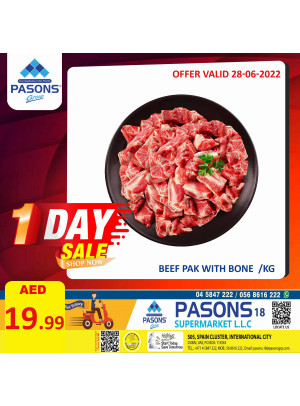 One Day Sale - Pasons 18 Supermarket