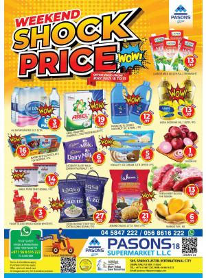 Weekend Deals - Pasons 18 Supermarket