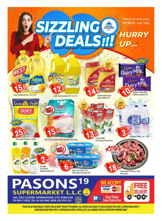 Weekend Deals - Pasons 19 Supermarket