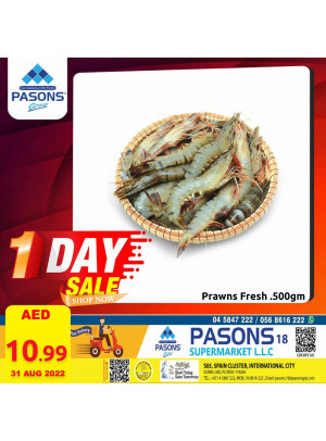 One Day Sale - Pasons 18 Supermarket