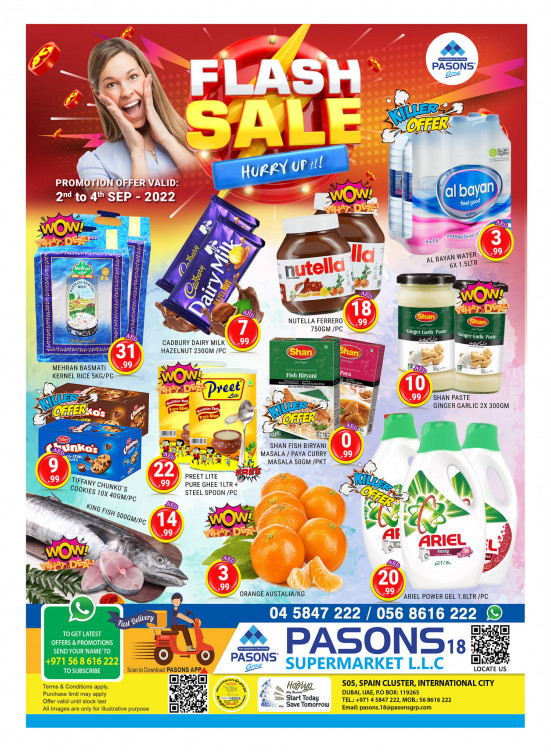 Weekend Deals - Pasons 18 Supermarket