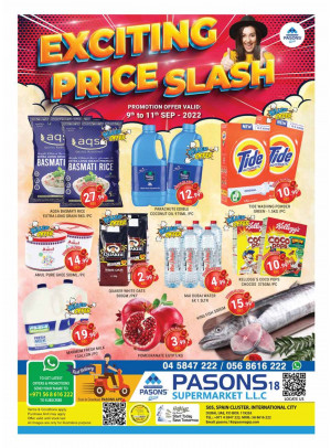 Weekend Deals - Pasons 18 Supermarket