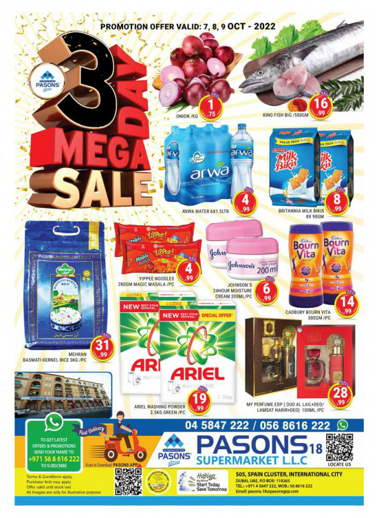 Mega Sale - Pasons 18 Supermarket