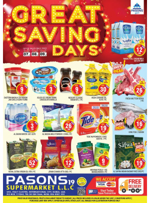 Great Savings - Pasons 19 Supermarket