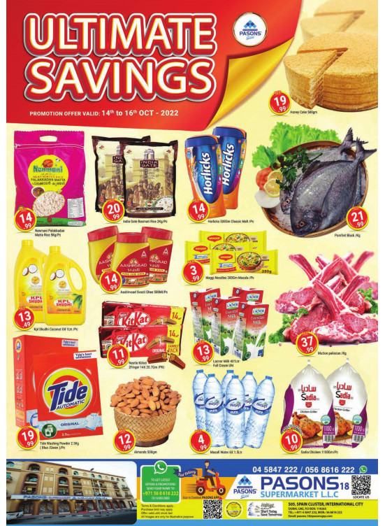 Weekend Deals - Pasons 18 Supermarket