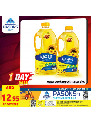 One Day Sale - Pasons 18 Supermarket