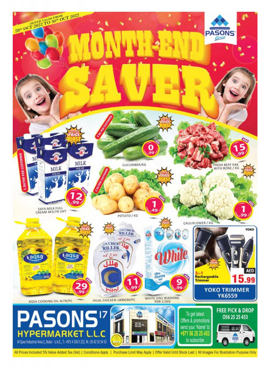 Weekend Deals - Al Quoz