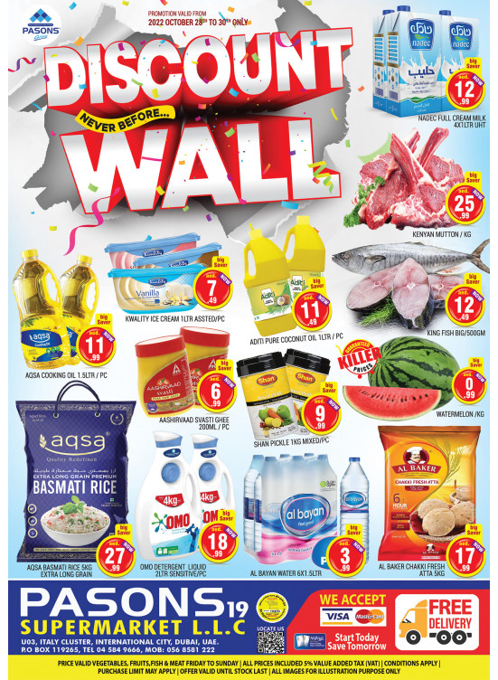 Weekend Deals - Pasons 19 Supermarket