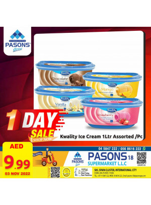 One Day Sale - Pasons 18 Supermarket