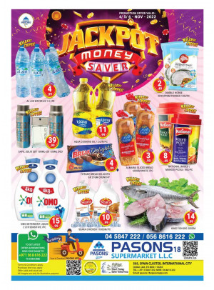 Weekend Deals - Pasons 18 Supermarket