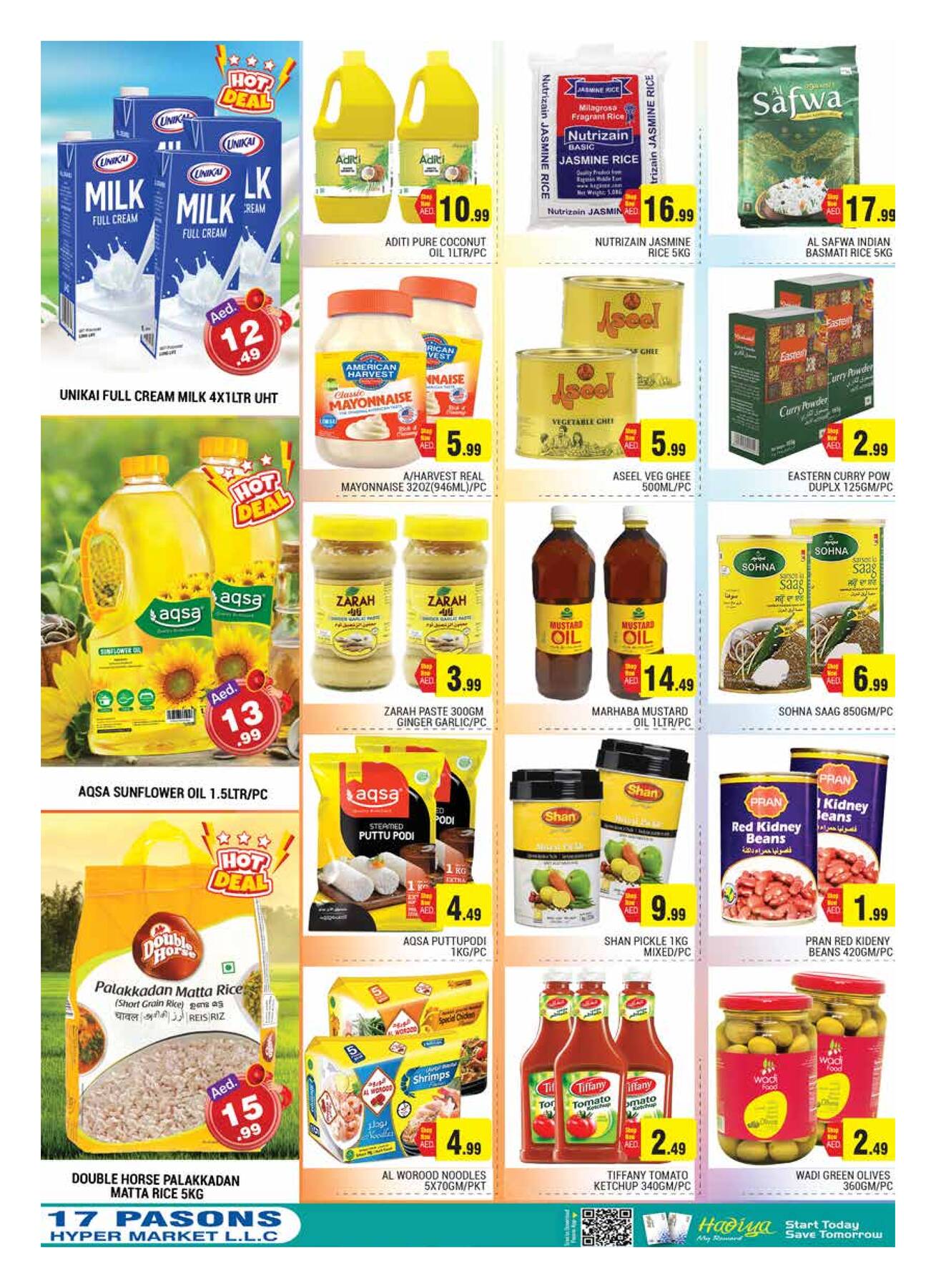 Weekend Deals Al Quoz from Pasons until 13th November Pasons Offers