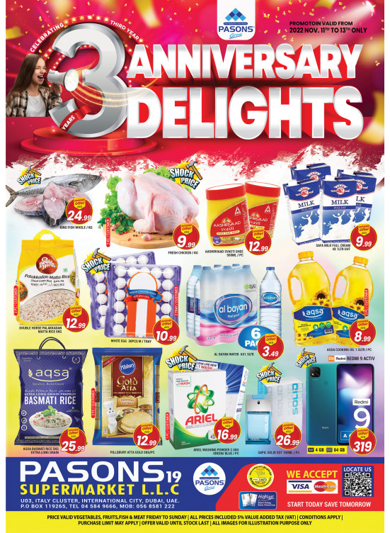 Weekend Deals - Pasons 19 Supermarket