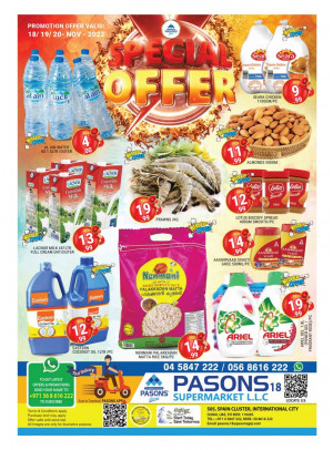 Special Offers - Pasons 18 Supermarket