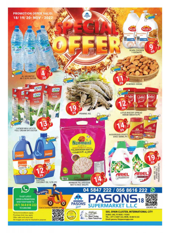 Special Offers - Pasons 18 Supermarket