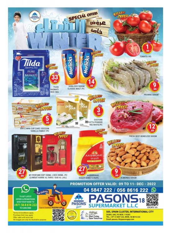 Winter Offers - Pasons 18 Supermarket