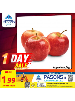 One Day Sale - Pasons 18 Supermarket