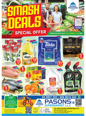 Smash Deals - Pasons 18 Supermarket