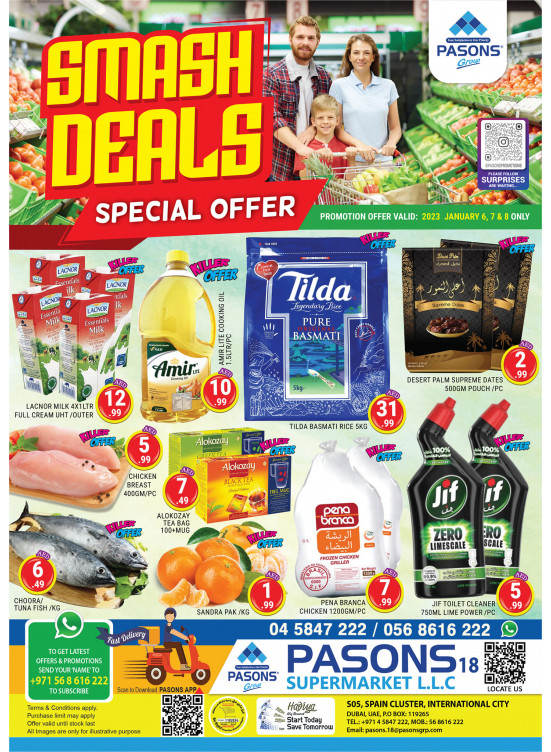 Smash Deals - Pasons 18 Supermarket